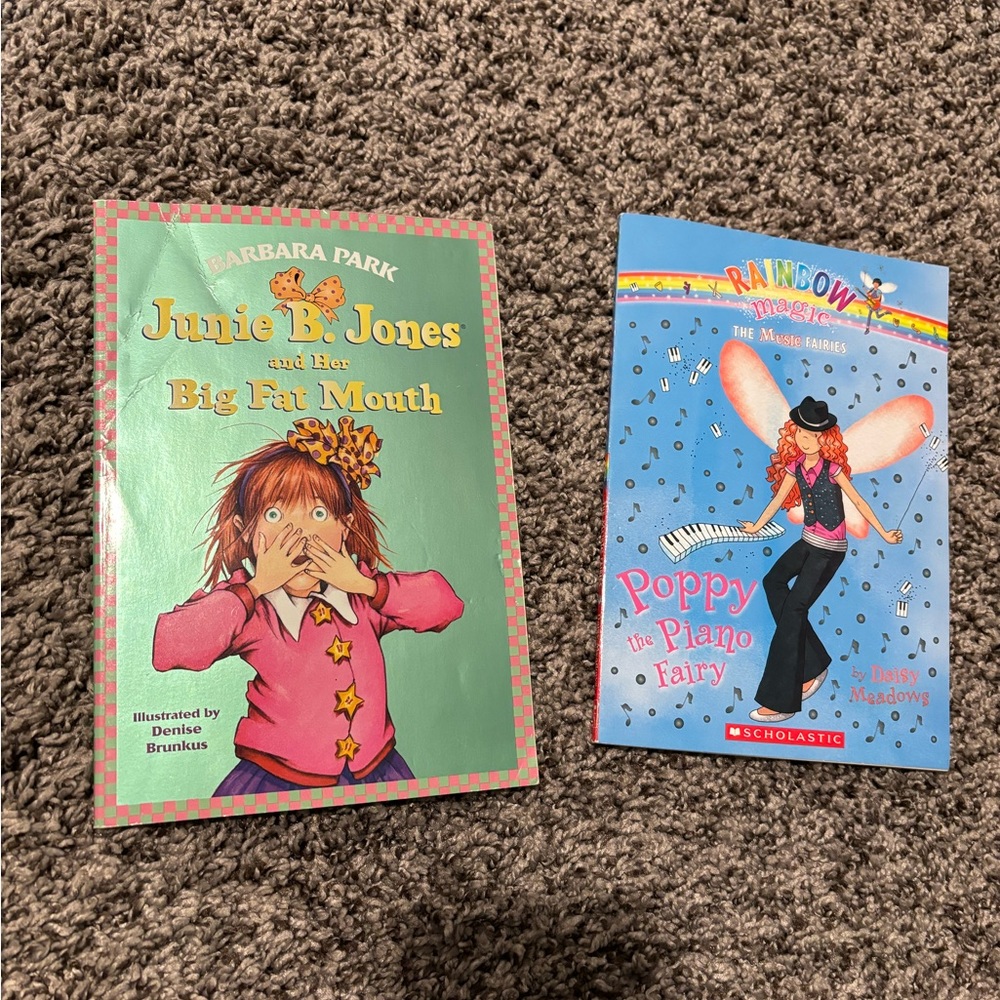 Junie b Jones and rainbow magic book bundle